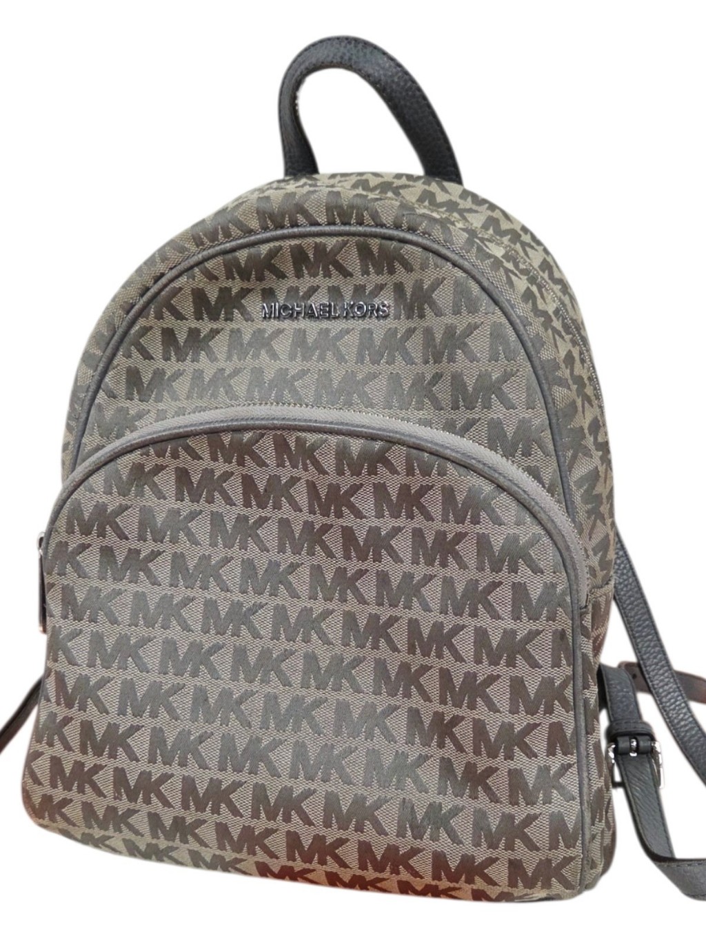 Michael Kors Abbey Mk Signature Logo Mini Backpack